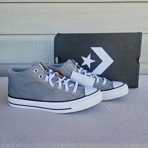 Converse CTAS Malden Street Mid Sneaker Men SZ 11 Classic Grey Honey White